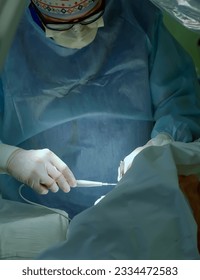The actual operation to install a pacemaker, incision.