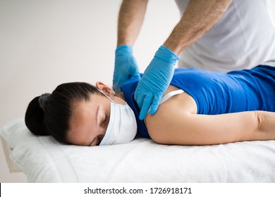 Acupressure Massage And Physio Pain Therapy In Face Mask