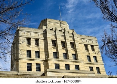 Ada County Building From The Past. 