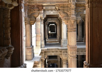 Adalaj Stepwell Was Built In 1498 In The Memory Of Rana Veer Singh (the Vaghela Dynasty Of Dandai Des), By His Wife Queen Rudadevi. It Is Located In Adalaj Village Of Gujarat, India