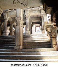 Adalaj Stepwell Was Built In 1498 In The Memory Of Rana Veer Singh (the Vaghela Dynasty Of Dandai Des), By His Wife Queen Rudadevi. It Is Located In Adalaj Village Of Gujarat, India