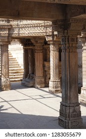 Adalaj Stepwell Or Rudabai Stepwell Is A Stepwell Located In The Village Of Adalaj, Close To Ahmedabad City And In Gandhinagar District In India Built In 1499 