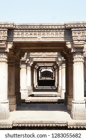 Adalaj Stepwell Or Rudabai Stepwell Is A Stepwell Located In The Village Of Adalaj, Close To Ahmedabad City And In Gandhinagar District In India Built In 1499 