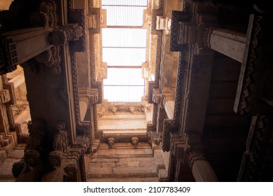 Adalaj Stepwell Or Rudabai Stepwell Is A Stepwell Located In The Village Of Adalaj Close To Gandhinagar City In Gandhinagar District In The State Of Gujarat