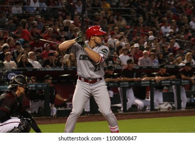 Adam Duvall Left Fielder For The Cincinnati Reds At Chase Field In Phoenix,AZ USA May 28,2018.