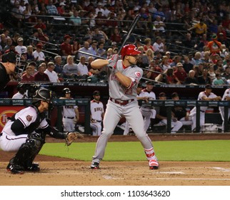 Adam Duvall Left Fielder For The Cincinnati Reds At Chase Field In Phoenix,AZ USA May 30,2018.