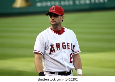 Adam Kennedy Of Los Angeles Angels Of Anaheim