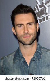 Adam Levine At NBC's 