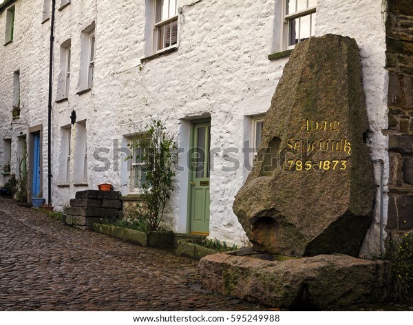 Adam Sedgwick Memorial Dent Cottages Buildings Landmarks Parks