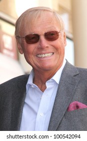 Adam West At Adam West's Star On The Hollywood Walk Of Fame Ceremony, Hollywood, CA 04-05-12