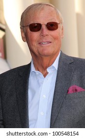 Adam West At Adam West's Star On The Hollywood Walk Of Fame Ceremony, Hollywood, CA 04-05-12