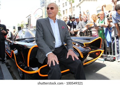 Adam West At Adam West's Star On The Hollywood Walk Of Fame Ceremony, Hollywood, CA 04-05-12