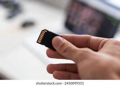 Adapter, micro sd card chip