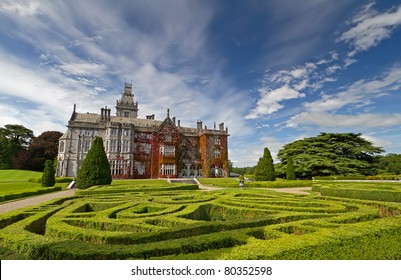 Adare Manor In Red Ivy And Gardens In Ireland