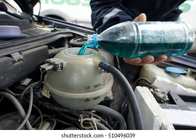 Add Antifreeze In The Vehicle