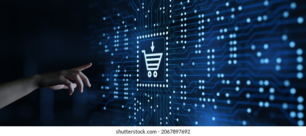 Add To Cart Internet Web Store Buy Online E-Commerce concept - Shutterstock ID 2067897692