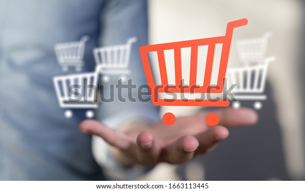 Add To Cart Internet Web Store Buy Online\
E-Commerce concept\

