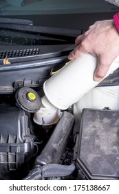 Adding Brake Fluid To A Car