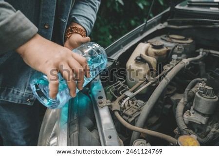 Adding Engine Coolant to a Car for Maintenance