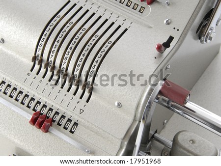 adding machine