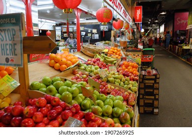 Adelaide, Australia- 2020: Adelaide Central Market