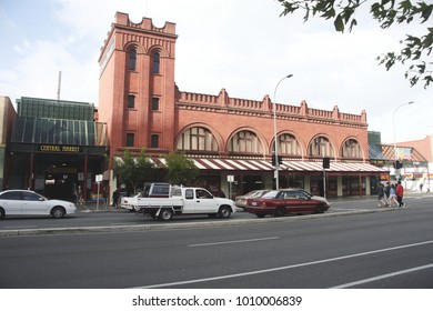 ADELAIDE, AUSTRALIA - MARCH 31, 2012: Adelaide Central Market Is A Popular Tourist Attraction In The CBD Area And One Of The Most Visited Places In Adelaide,  Australia.