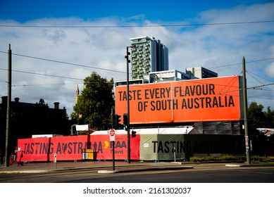 Adelaide, Australia - May 1, 2022: Tasting Australia Event Showcasing Food And Wine