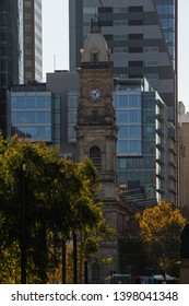 Adelaide City Building Clock Tower Town Hall