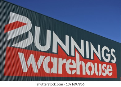 ADELAIDE - MAY 06 2019:Bunnings Warehouse Retail Store.Bunnings Has A Market Share Of Around 20 Percent In The Australian Retail Hardware Sector With Chain Of 295 Stores And Over 30,000 Employees.