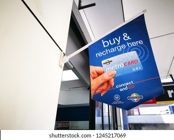 ADELAIDE, SOUTH AUSTRALIA. - On November 30, 2018. – Metro Card Flag Store Agents Where We Can Buy Or Recharge In Adelaide Nearest Retailer.