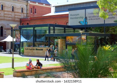 Adelaide/Australia- 2019: South Australian Museum In Adelaide