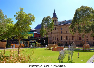 Adelaide/Australia- 2020: South Australian Museum In Adelaide