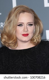 Adele At The 54th Annual Grammy Awards, Staples Center, Los Angeles, CA 02-12-12