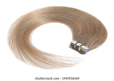 Adhesive Tape In Straight Honey Blonde Remy Human Hair Extensions