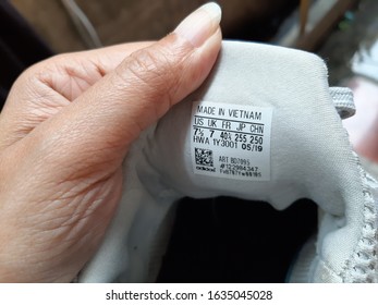 adidas shoe label