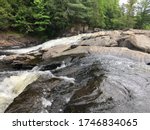Adirondack Mountain Stream River Bed 