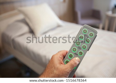 Adjustable Care Bed remote control
