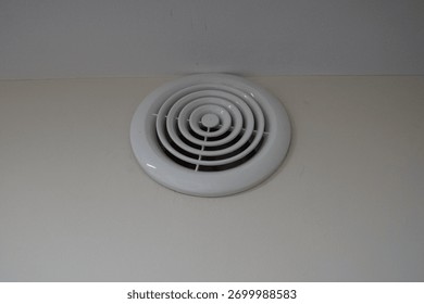 Adjustable Circular Air Vent Diffuser for Ceiling or Wall Ventilation System in UK