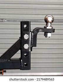 Adjustable Height Tow Bar And Ball For A Car Or Light Truck