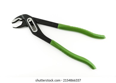 adjustable pliers is on white background. 