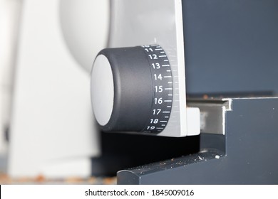 Adjusting Wheel Of A Bread Slicer