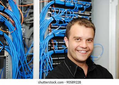 Administrator At Server Room