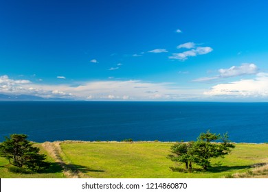 Admiralty Inlet Under A Blue Sky