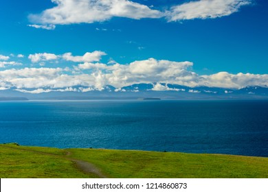 Admiralty Inlet Under A Blue Sky