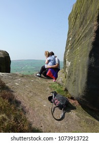 Admiring the view. 