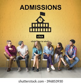 Admissions Education Knowledge University Academic Concept