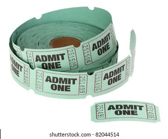 Admit One Roll Of Tickets