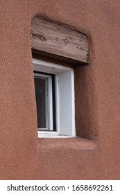 Adobe buildings with a window