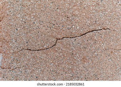 Adobe Old Cracked Wall Texture Background	