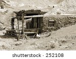 Adobe and rock miners cabin circa 1890